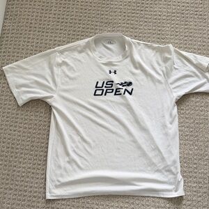 Under Armour White US Open Tee